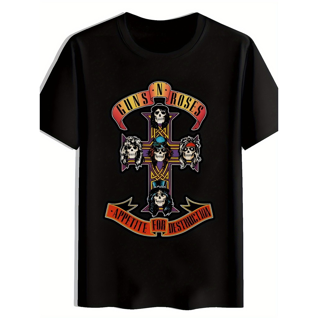 Camiseta Unissex Premium Plus Size Rammstein Korn Caveira Básica Oversized 100% Algodão Confecção Própria Streetwear