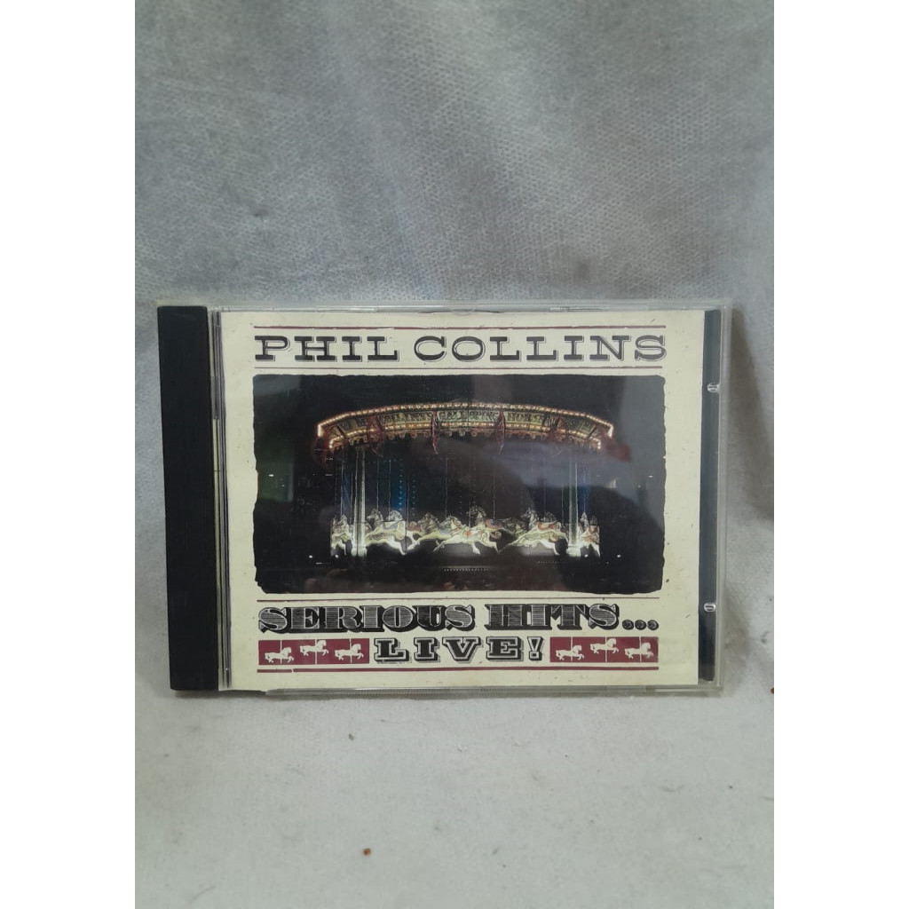 CD phil collins phil collins - serious hits... live!