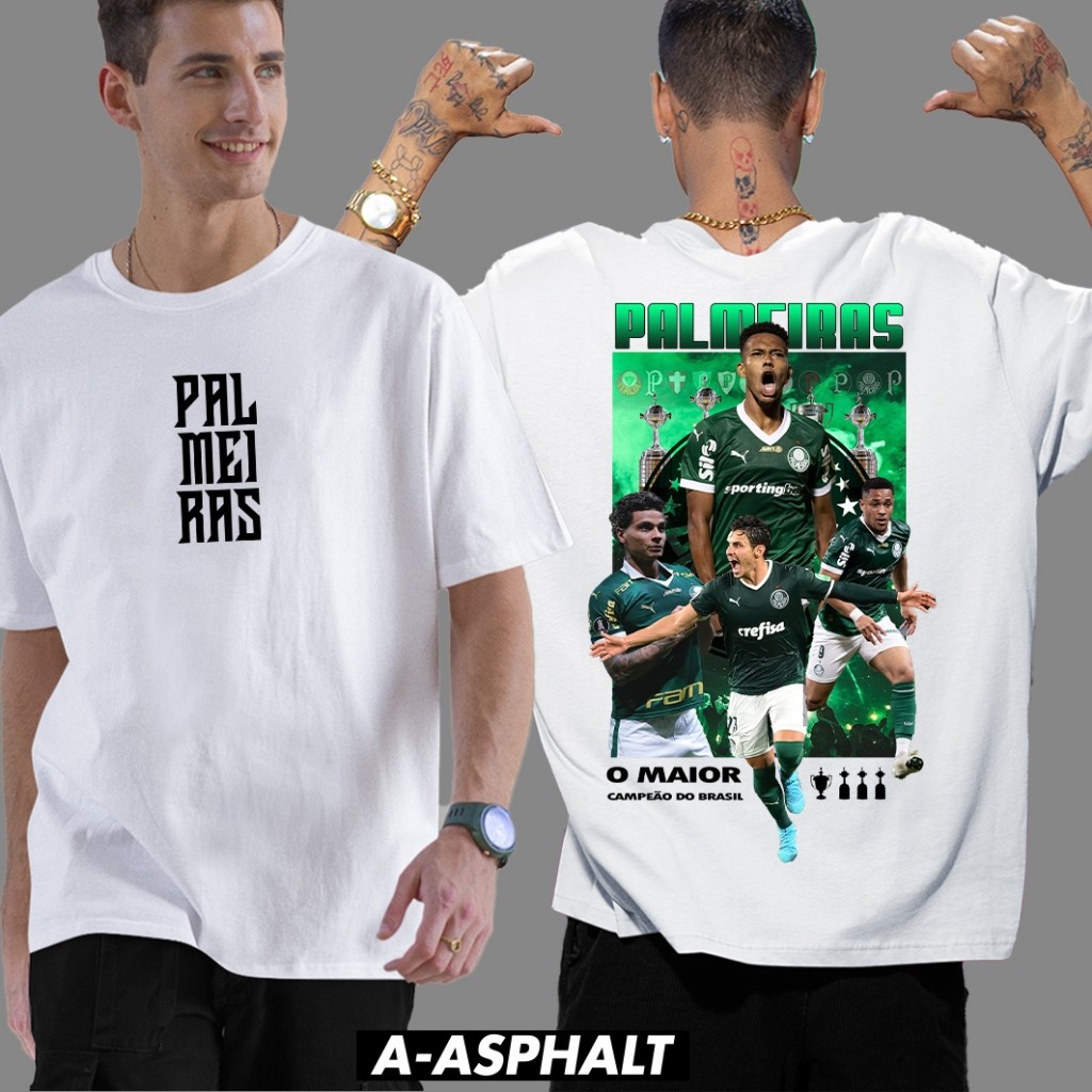CAMISETA UNISSEX VERDÃO CAMISETA RAPHAEL VEIGA ESTEVÃO RICHARD RIOS VITOR ROQUE 100% ALGODÃO DO INFANTIL AO PLUS SIZE