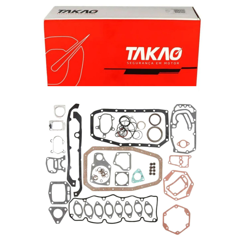 Junta Completa S/ Cabecote S/ Retentor Traseiro (Jg) Jumper 2.8 / Jumper 2.8 8V 2006 A 2010 / Ducato 2.8 8V 1999 A 2009