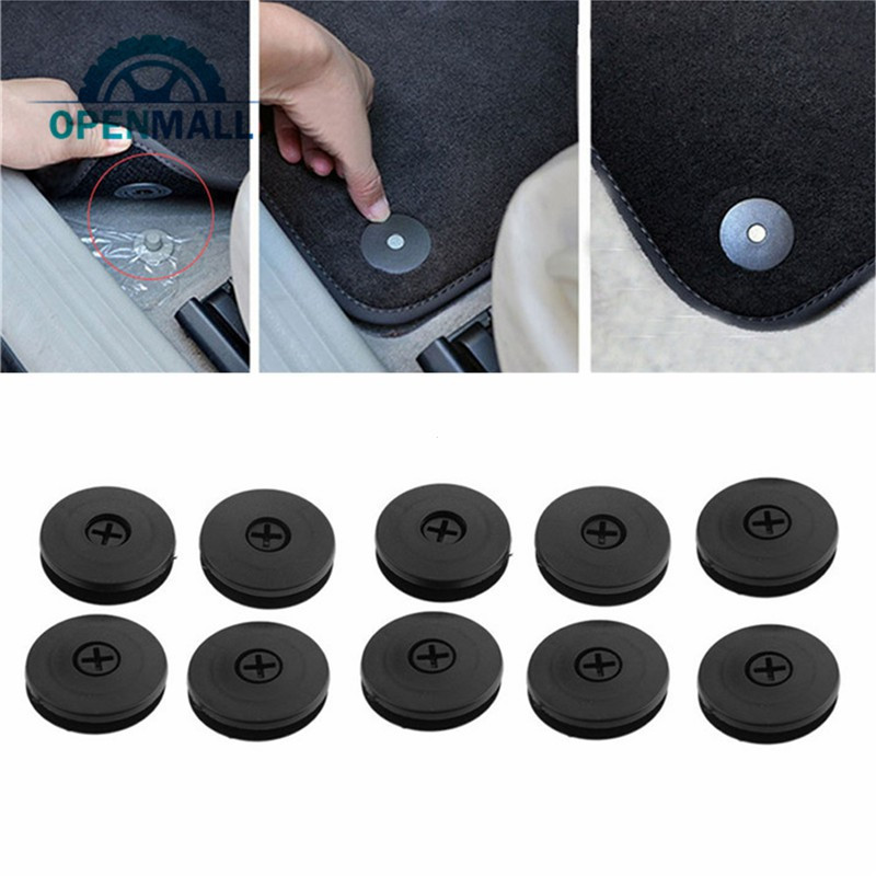 10 Pcs Grampos De Fixação Do Carro Universal Tapete Antiderrapante Tapete Antiderrapante Skid Resistente Braçadeira Fixa