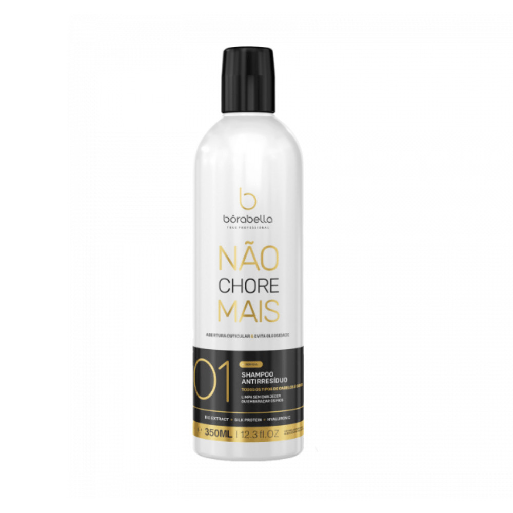 Shampoo Antirresíduo Borabella Não Chore Mais 350ml em Oferta na Shopee