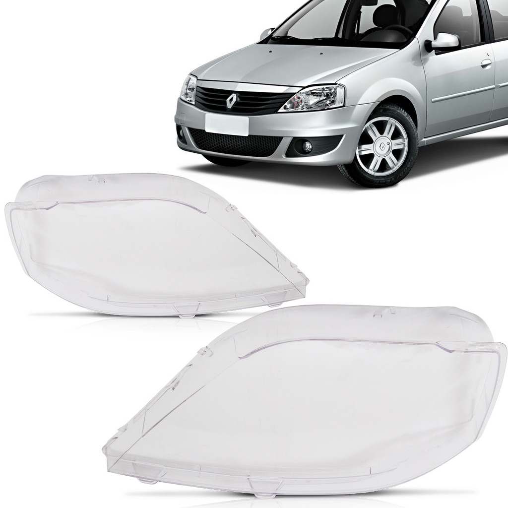 Par Lente Farol Logan 2010 2011 2012 2013 em Oferta na Shopee