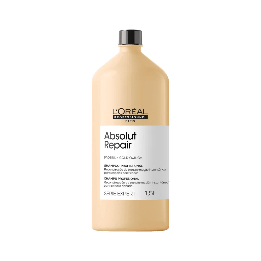 Shampoo L'Oréal Professionnel Serie Expert Absolut Repair Gold Quinoa 1500ml em Oferta na Shopee