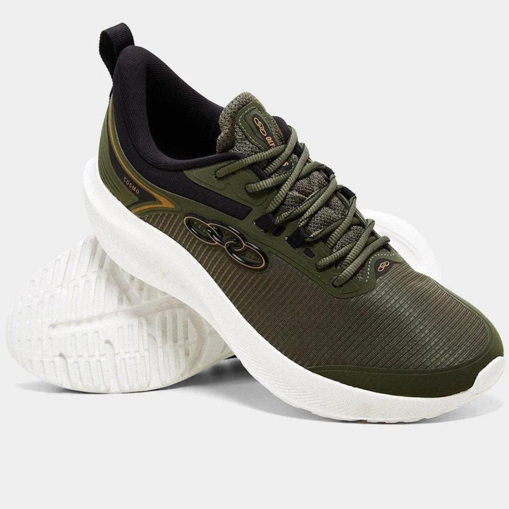 Tênis Olympikus Cosmo Masculino - Verde Militar em Oferta na Shopee