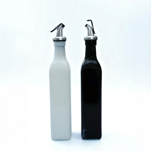 Conjunto Galheteiro Azeite Vinagre 500ml Vista Home Dosador