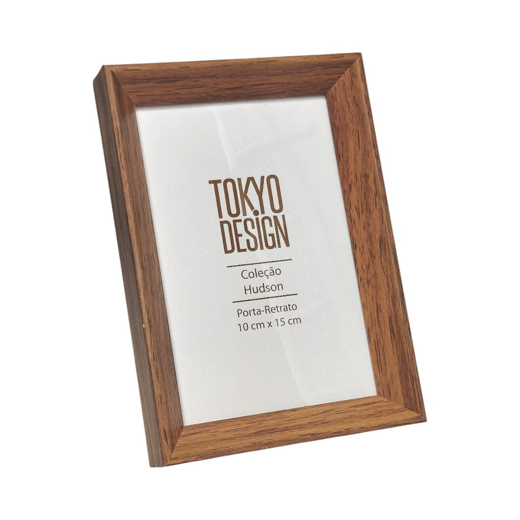Porta Retrato Basic Tokyo Design Moldura MDF 10x15cm em Oferta na Shopee
