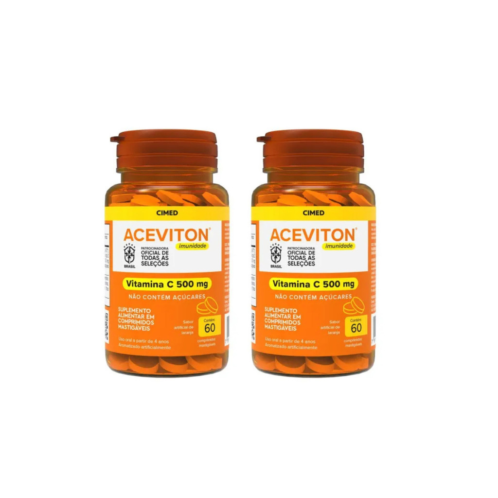 Kit 2 und Aceviton Imunidade 60 Comprimidos