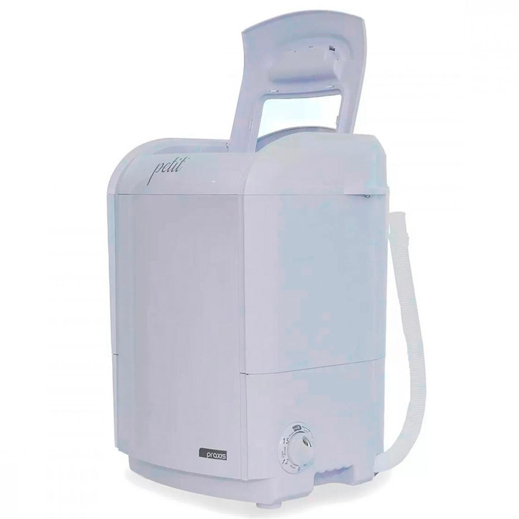 Mini Lavadora Praxis 1,2 kg Petit Branca 127V em Oferta na Shopee