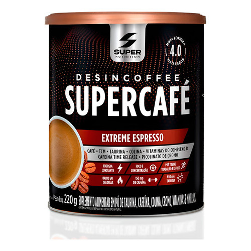Super Café Desincoffe 220g - Extreme Expresso Desinchá Café Expresso