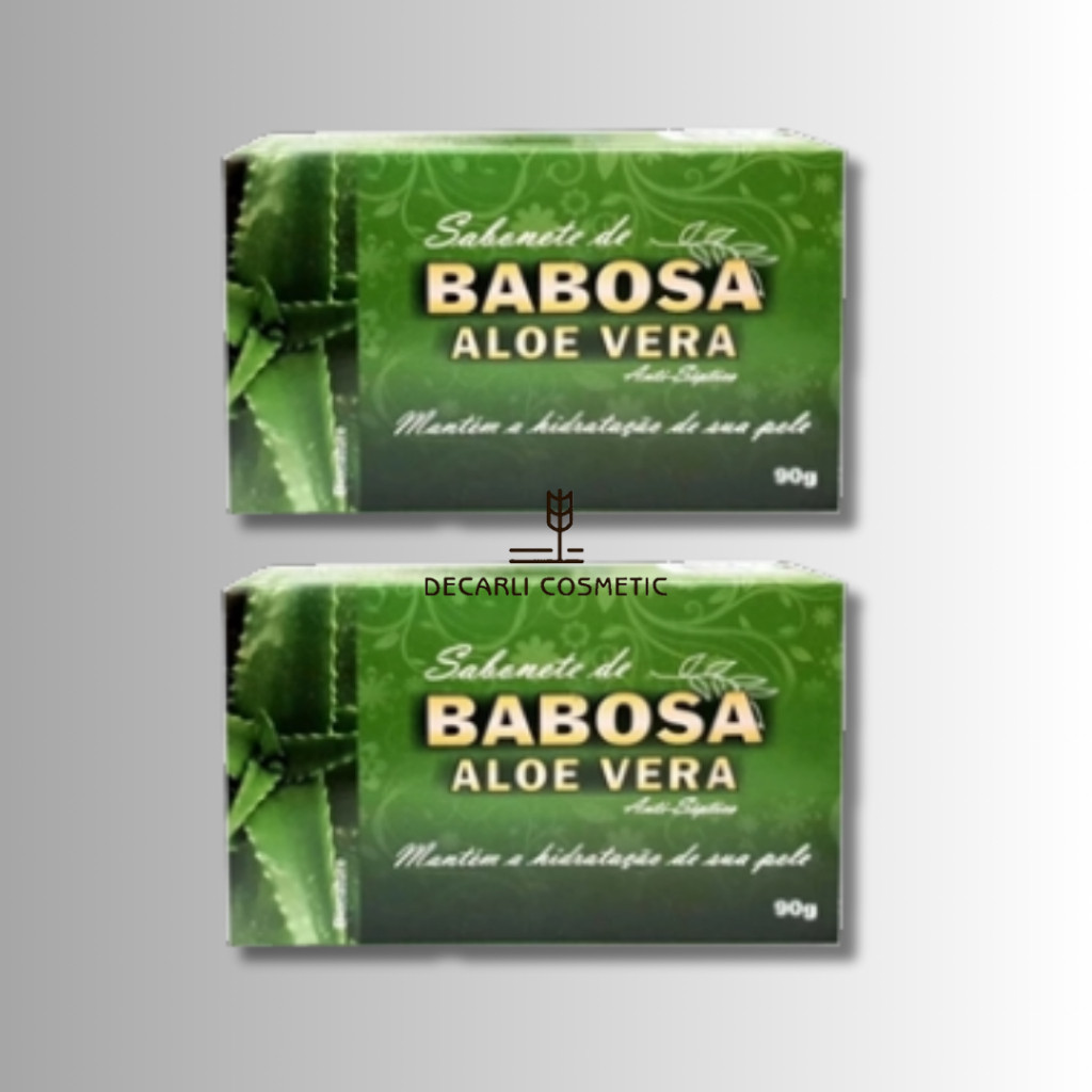 2 UN Sabonete Barra de Babosa 90g - Bionature
