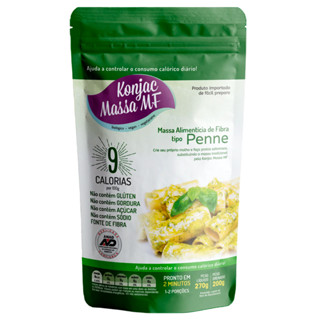 Massa de Macarrão - Massa Fresca Tipo Penne 270g - KONJAC em Oferta na Shopee