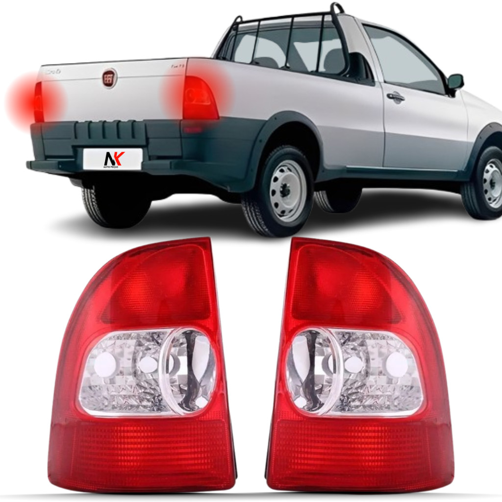 Par/Un Lanterna Traseira Strada Fire 2001 2002 2003 2004 Mold. Original