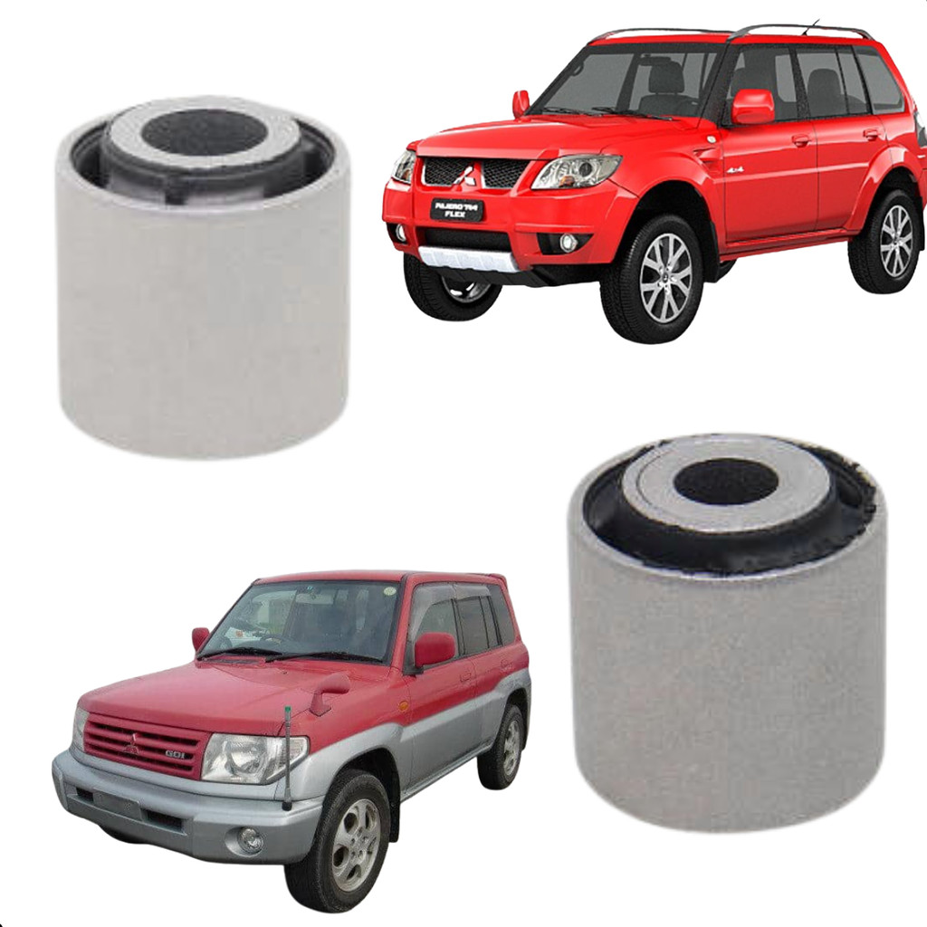 Par de Bucha da Barra Tranversal Traseira Mitsubishi Pajero TR4 Pajero iO