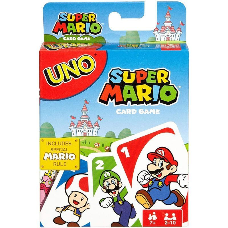 UNO Super Mario – Jogo de Cartas de Pôquer para Família