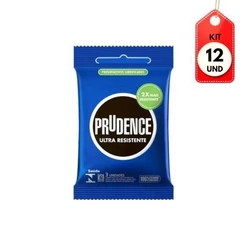 Kit c/ 12 Pacotes Preservativo Ultra Resistente Prudence