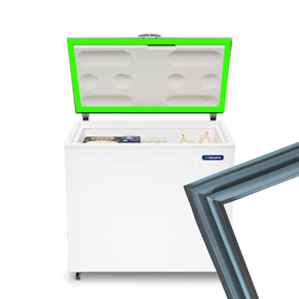 Borracha Porta Freezer Para metalfrio Da301b Hb31 Moderno