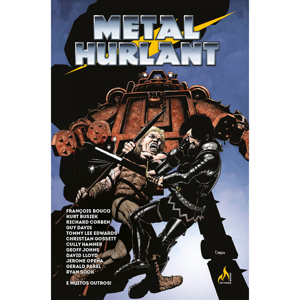 Capa do livro Comics - Metal hurlant - Mythos Editora