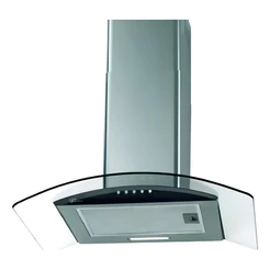 Coifa de Parede 60cm Inox Vidro 3 Velocidades Talent Fit Fischer