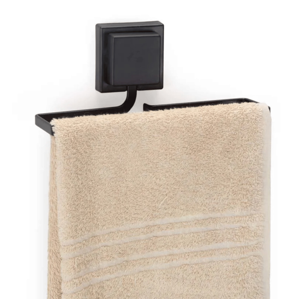Suporte Porta Toalha de Rosto Banheiro Lavabo Toalheiro Fita Dupla Face Sem Furo