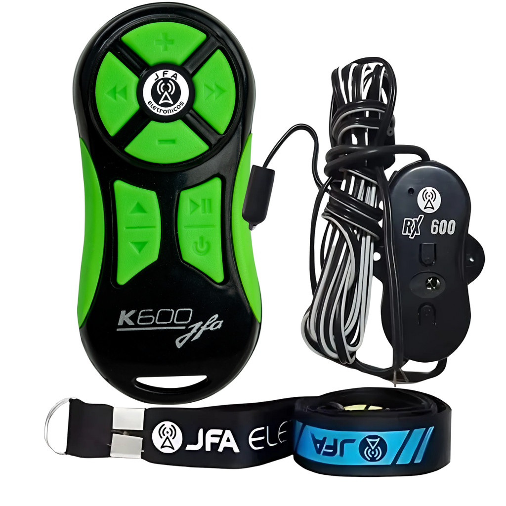 Controle Universal Longa Distancia Jfa K600 Preto/verde em Oferta na Shopee