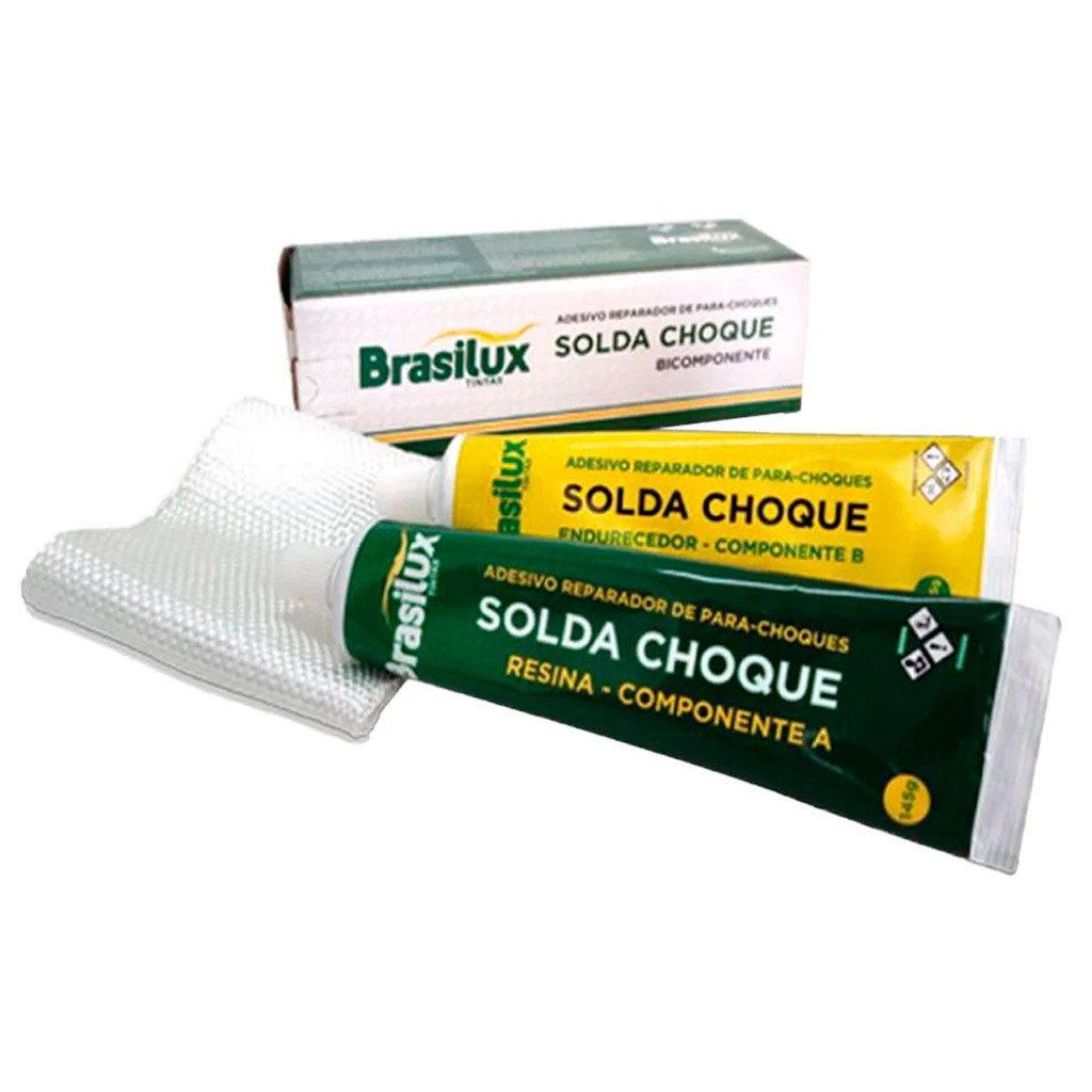 Adesivo Veda Para-Choque 300g para Vedação Automotiva e Industrial Impacto Ruído BRASILUX em Oferta na Shopee