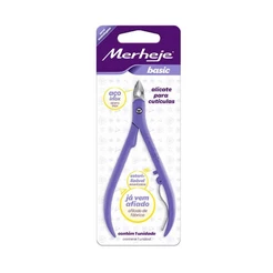 Alicate Para Cutículas Merheje Basic Lilás