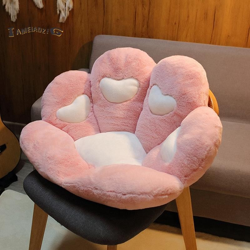 Almofada De Patas De Gatos , Almofadas De Cadeira Kawaii , 27.5x23.6 Espaços , Material Assento , Confortável , Sofá Pre