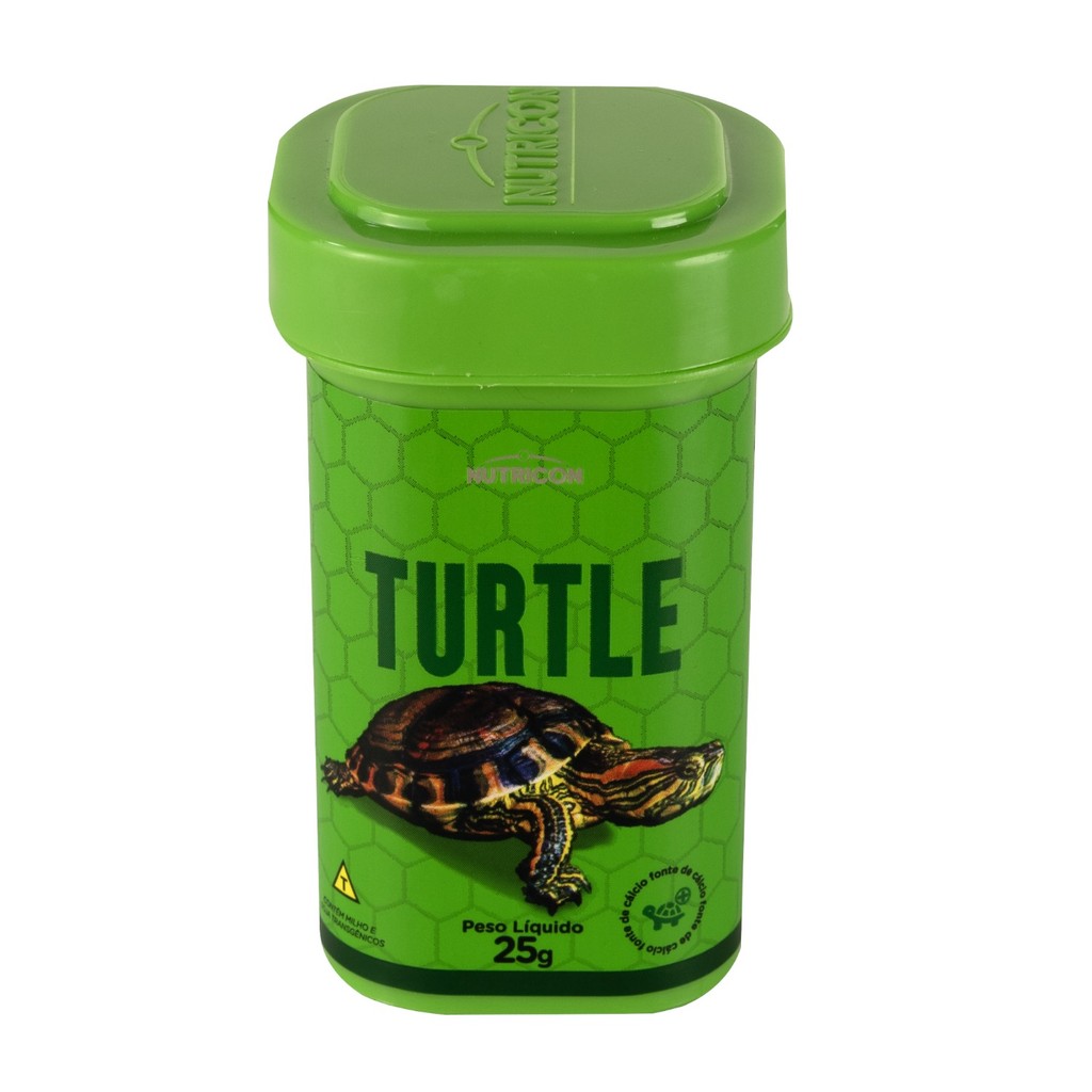 Ração Nutricon Turtle Para Tartarugas 25g