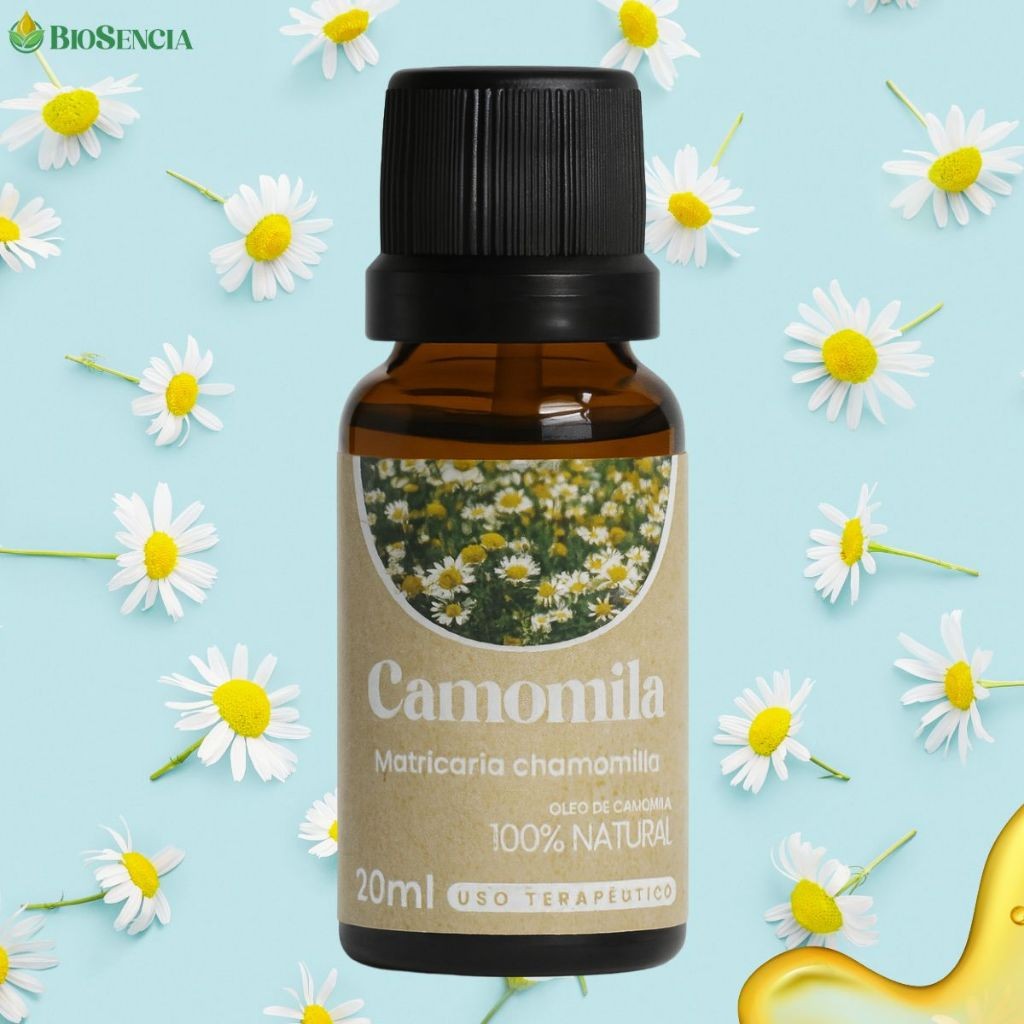 Bio Sencia / Óleo de Camomila 20ml | 100% Natural – Cuidado Suave para a Pele