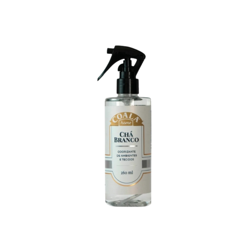 Odorizante de Ambientes e Tecidos Chá Branco 260ml Coala