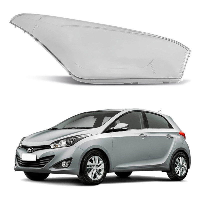 Lente Do Farol Lado Direito Hb20 1.0 1.6 2012 A 2015 em Oferta na Shopee