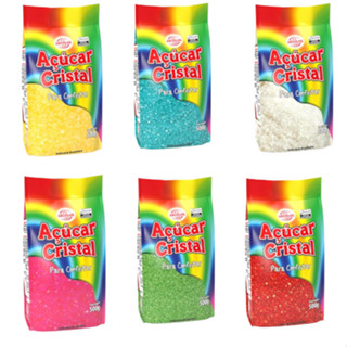Açucar colorido 500g Arcolor - Escolha a cor em Oferta na Shopee