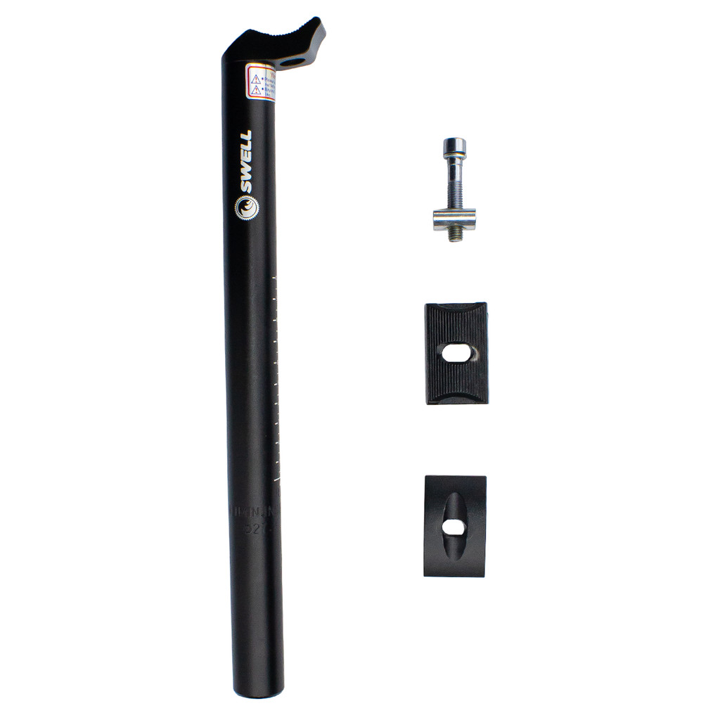 Canote Selim com Carrinho Aluminio 27,2mm Bicicleta Mtb