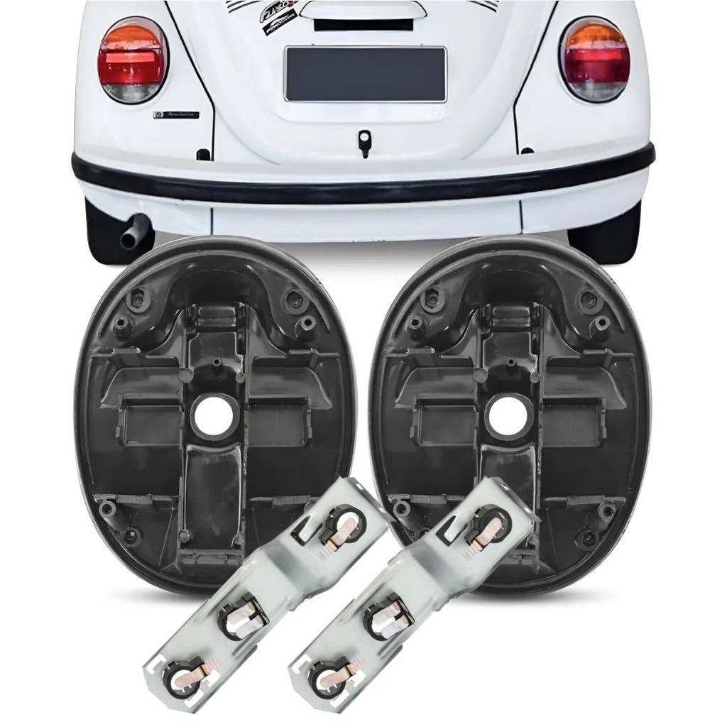 Kit Par Carcaça + Par Circuito da Lanterna Tras. Fusca Fafa em Oferta na Shopee