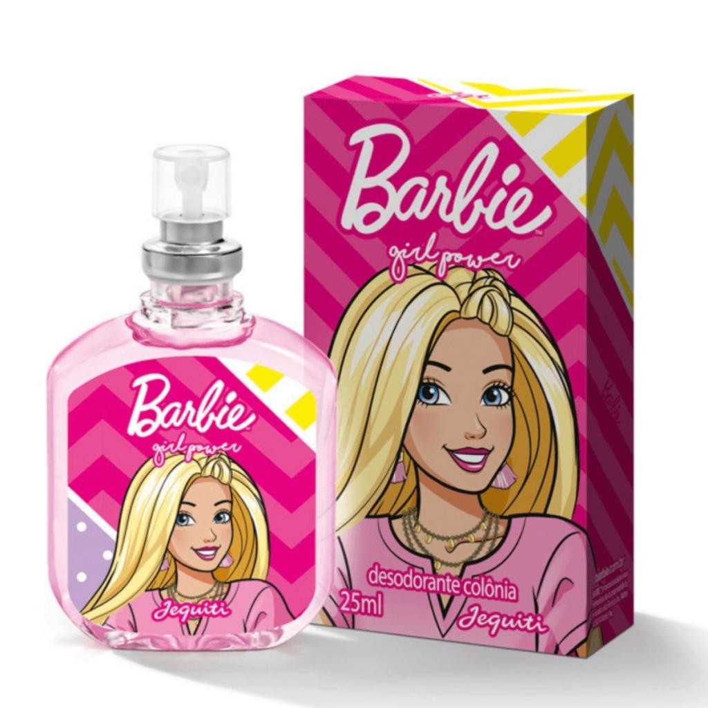 Colônia Barbie Girl Power Jequiti 25ml Frutal Doce Original