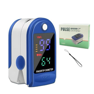 Oxímetro de Dedo de Pulso Digital Batimento Cardíaco Monitor de Frequência em Oferta na Shopee