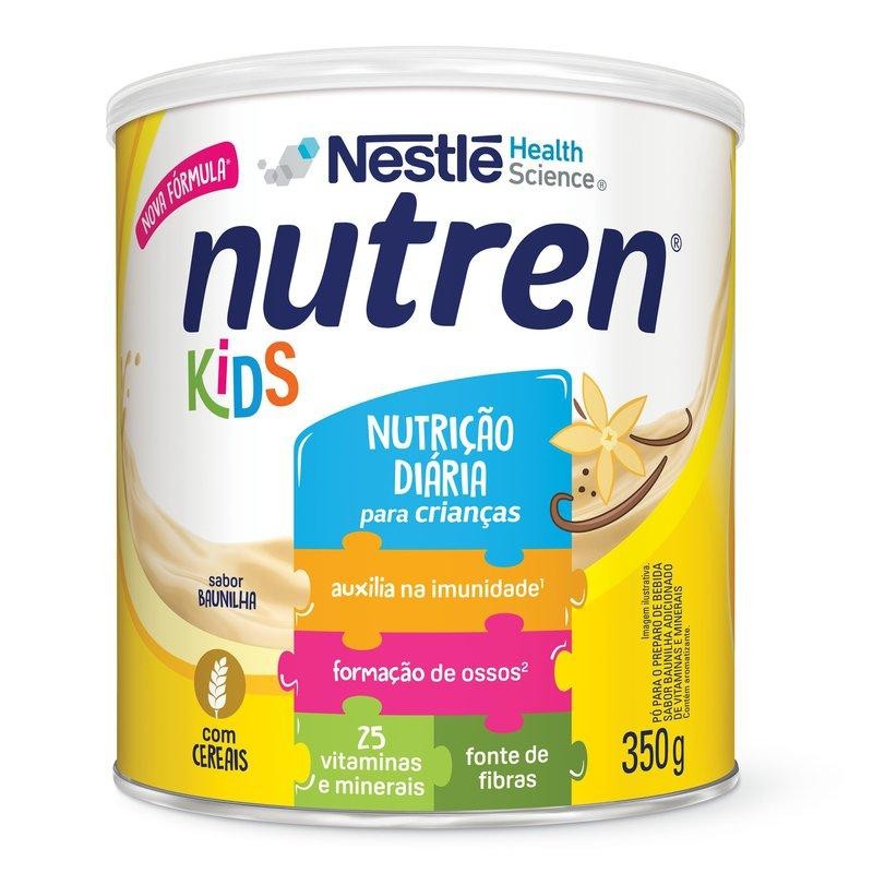 Complemento Alimentar Nutren Kids Sabor Baunilha 350g em Oferta na Shopee