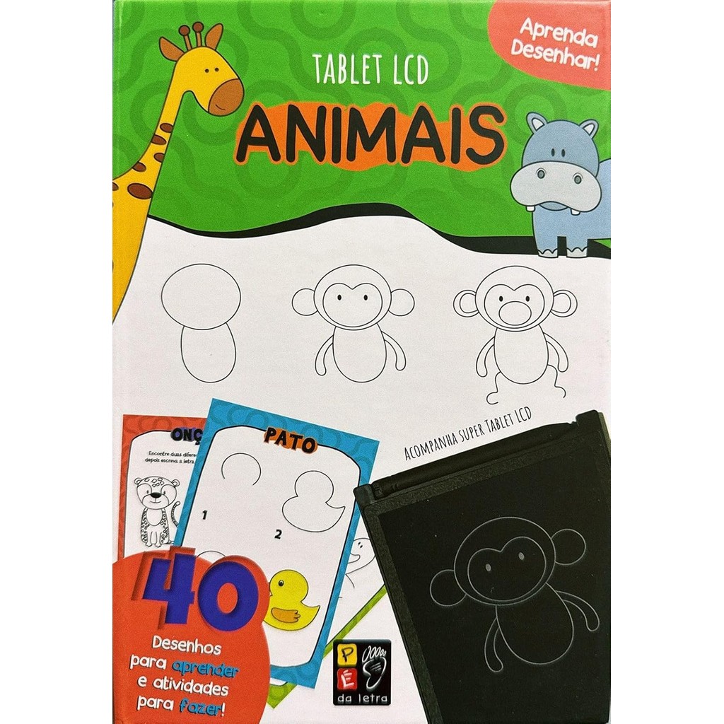 Aprenda Desenhar! Animais (Acompanha Tablet LCD)