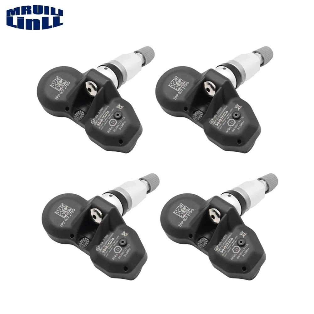 4pcs Novo Sensor De Pressão Dos Pneus TPMS OE 7PP907275F Para Audi A4 B7 B8 A6 C6 A8 D4 Q7 R8 RS4 S4 S6 Porsche vw Touar