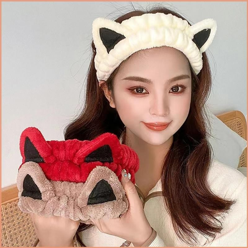 Faixa de Cabelo Macia Yao para Maquiagem e Cosplay, Faixa de Cabelo Durável
