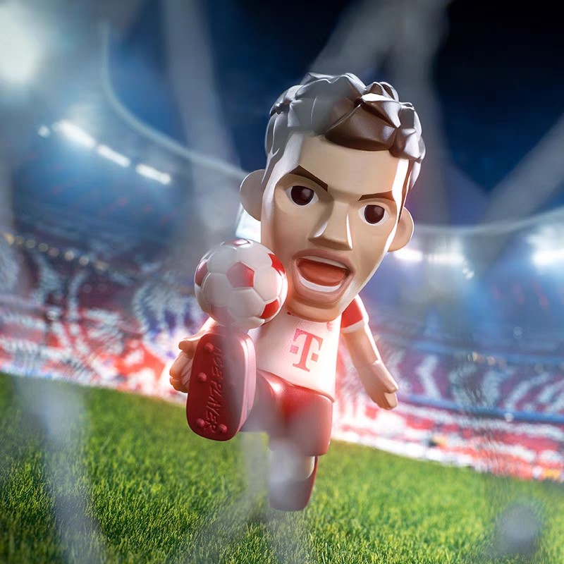 Ace Incarnação Muller Grande Modelo Escondido Erwa Bayern Munique Futebol Preto Na Moda Play Figure Coleção Boneca China