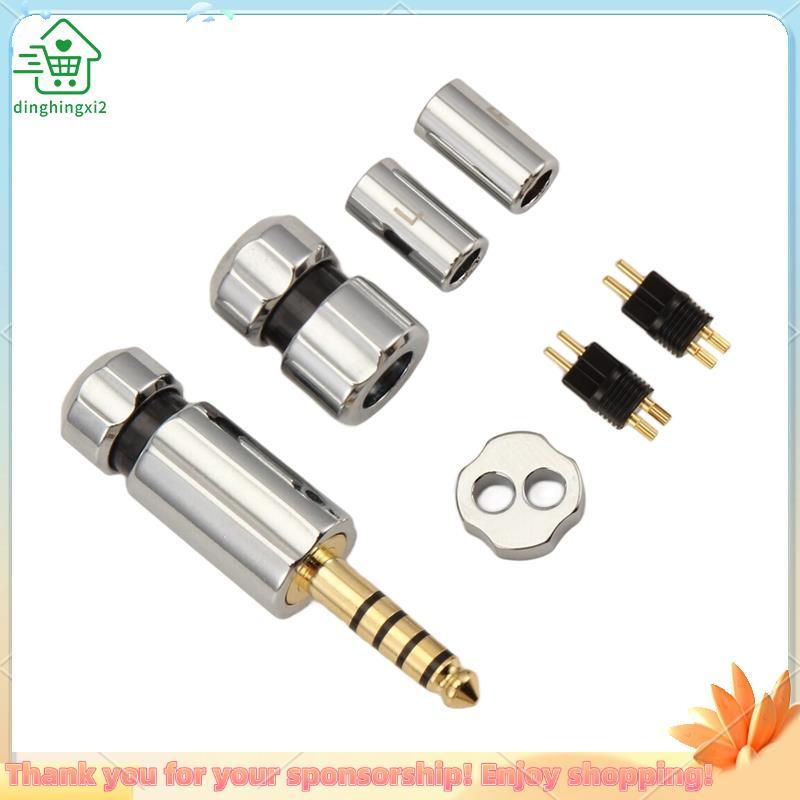 Adaptador De Áudio 3.5 Plug 2.5 Plugue Balanceado Controle Deslizante De Alcance Médio 0.78 Pinos Fone De Ouvido HiFi Ac