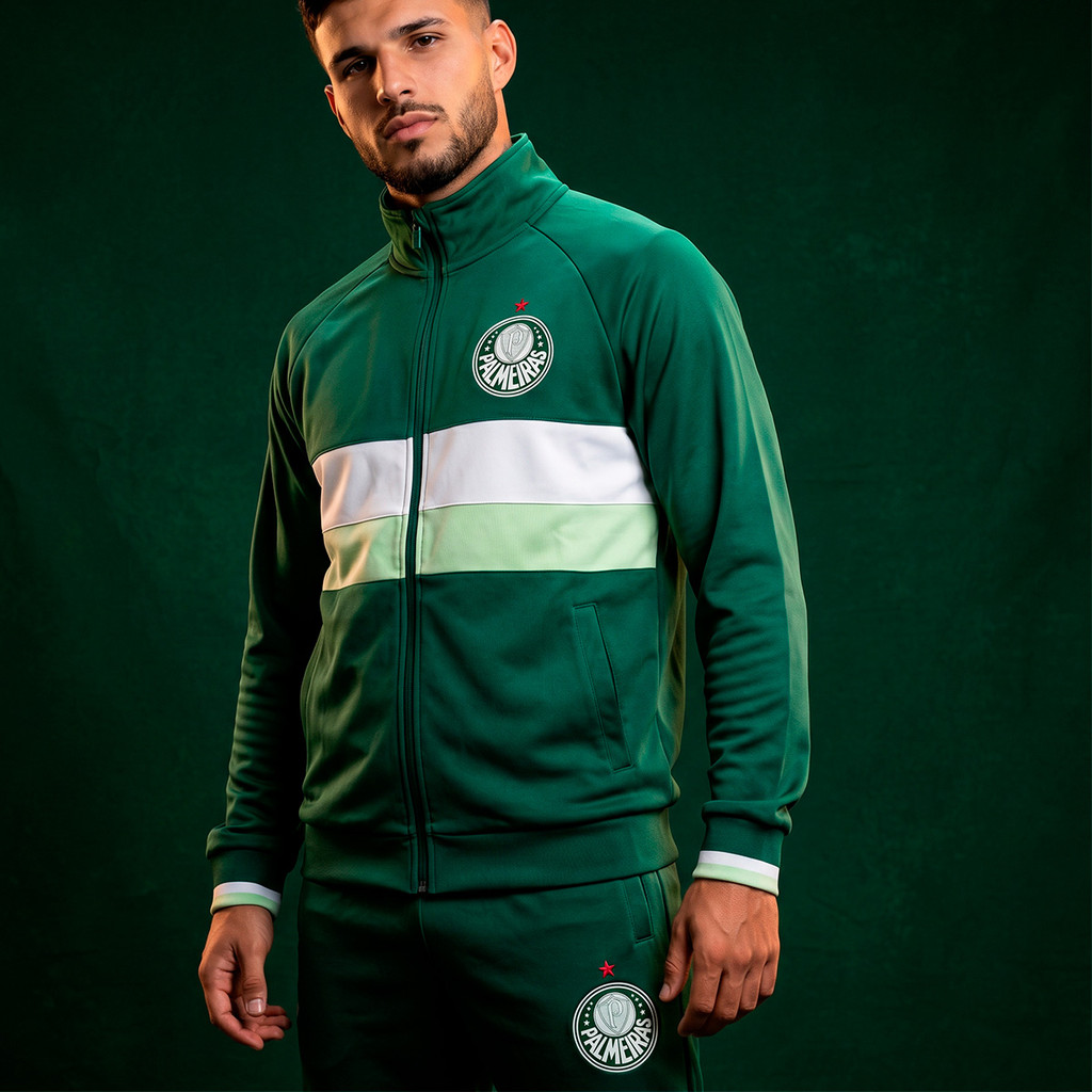 Conjunto Palmeiras Origem Jaqueta com Calça Masculino