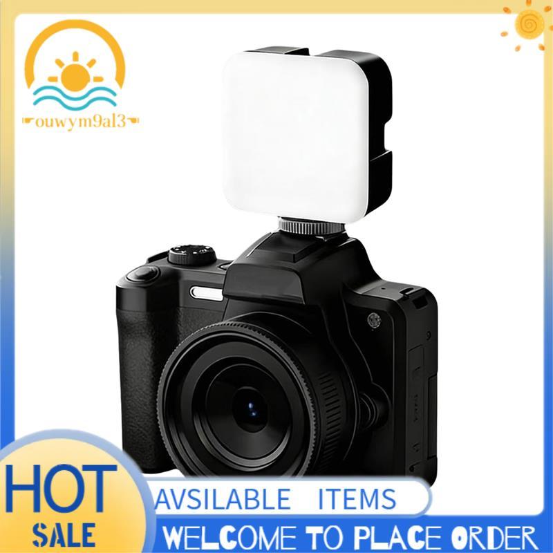 Câmera Digital Com Foco Automático 4K 68MP Zoom 16X Fotográfica Visor Rotativo Luz De Preenchimento Vlogging