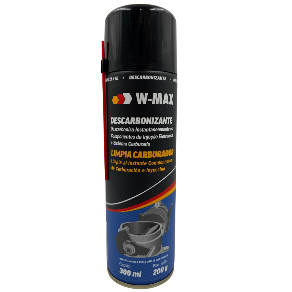 Descarbonizador Instantâneo do Sistema Carburado e Injeção Eletrônica - 300ML Wurth