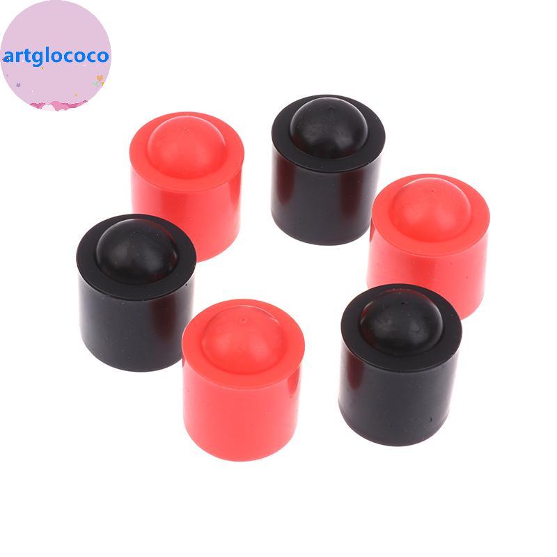 Artglococo 10 Unidades De Borracha Para Taco De Bilhar Capa Protetora Inferior Sti Cue Rod Protector De Sinuca Colisão B