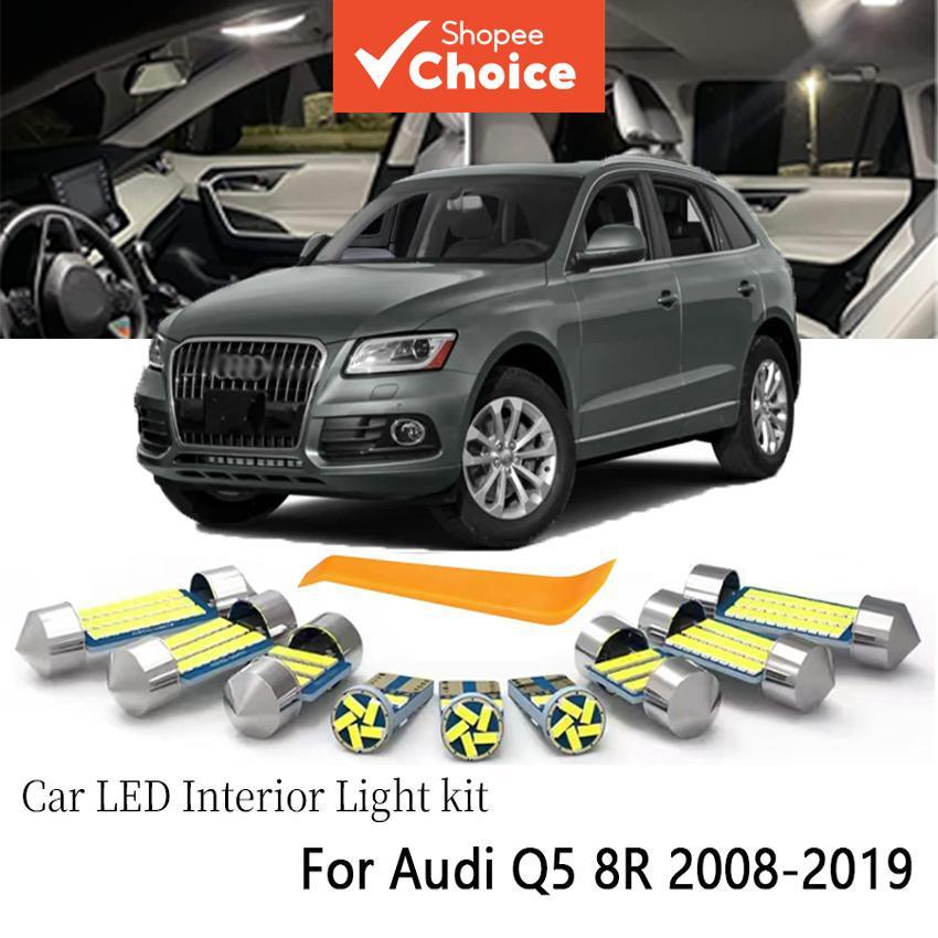 Kit de Lâmpadas LED para Interior 16 Unidades para Audi Q5/SQ5 8R 2008-2019 Lâmpadas de Leitura LED Canbus