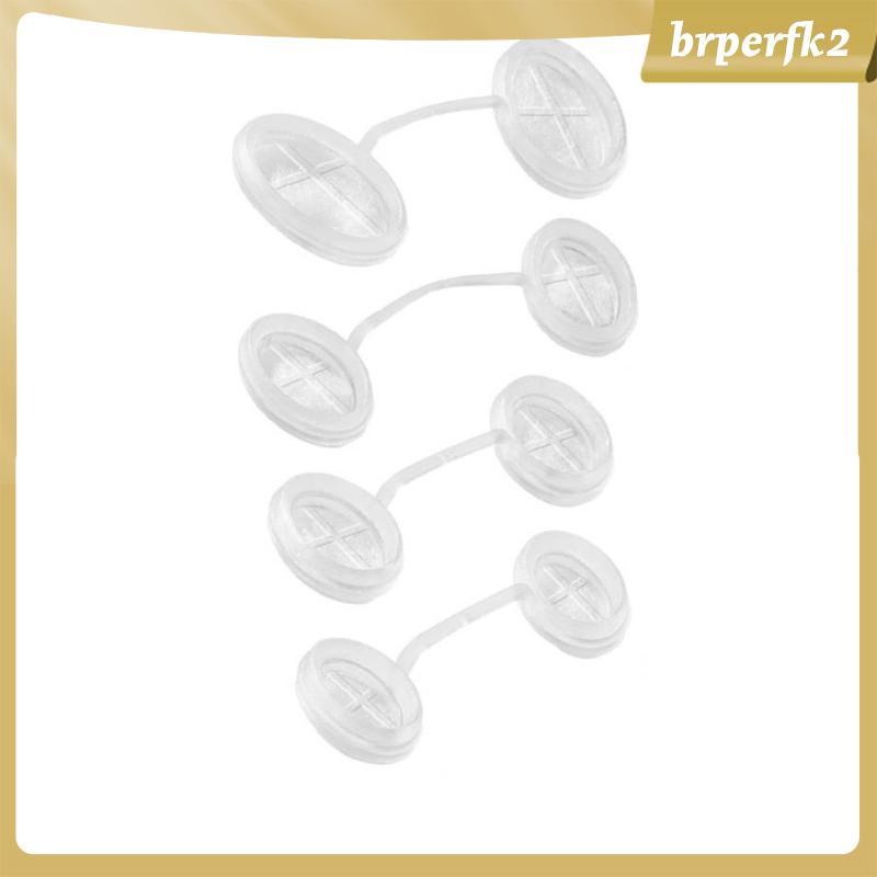 [Brperfk2] Protetor Contra Poeira Nasal De Baixo Perfil Transparente Tela Adesivo Respiratório Acessório Facial Para Esp