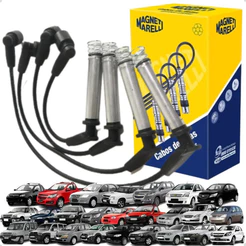 Cabo De Vela Ignição Corsa Celta Meriva Montana Agile Blazer Preto Preto